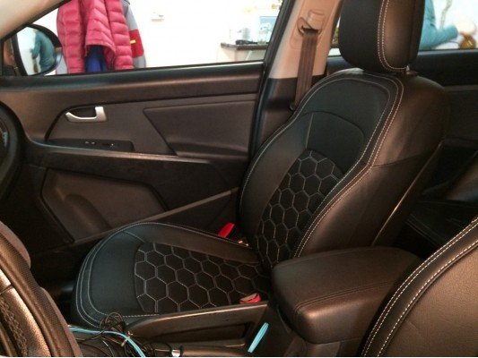 Каркасные авточехлы на KIA Sportage 3 Каркасные авточехлы на KIA Sportage 3