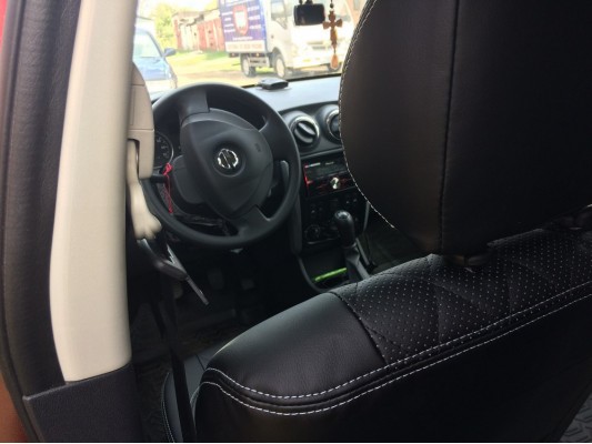 Каркасные авточехлы на Nissan Almera G15 Каркасные авточехлы на Nissan Almera G15